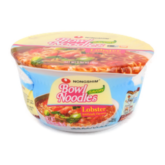 Nongshim Bowl Noodle 3.03 Oz Savory Lobster