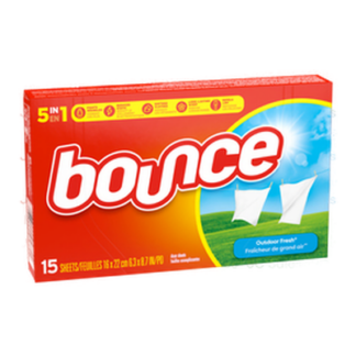 Bounce Dryer Sheets Outdoor Fresh 15 Ct
