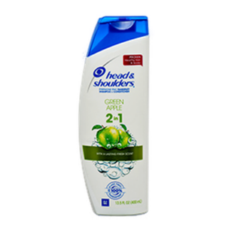 Head & Shoulder Shampoo Green Apple 2 In 1 400 Ml