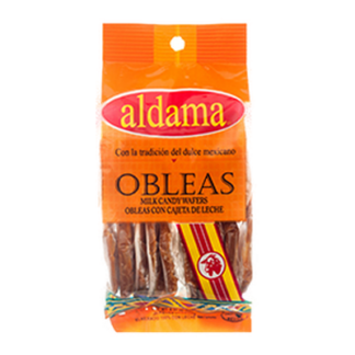Aldama 20 Ct Oblea Mini Wafers With Cajeta