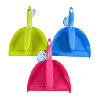 Nuvalu Dustpan W/Brush "Deluxe"