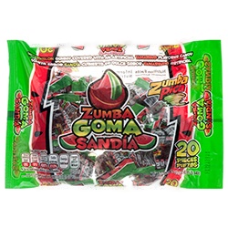 Zumba Pica 20 Ct Goma Sandia Bag