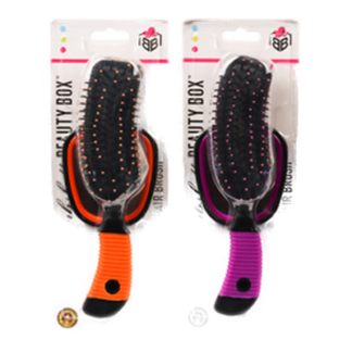 Hair Brush Wave W/ Mirror Asst Color