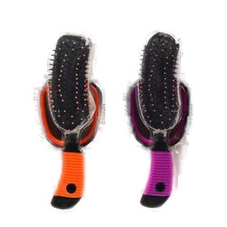 Hair Brush Wave W/ Mirror Asst Color
