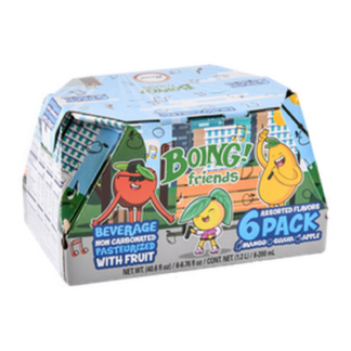 Boing! Friends 200Ml  Asst. Pk (Apple/Guava/Mango) 6Ct