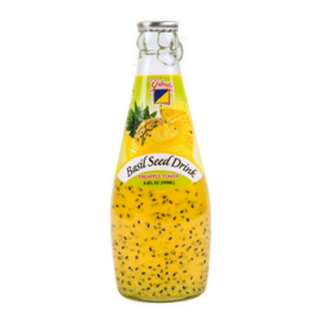 Gabriela Basil Seed Drink Pineapple 9.8 Oz + Crv