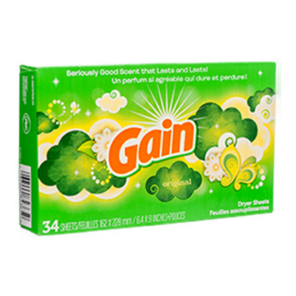Gain Dryer Sheets Original 34 Ct
