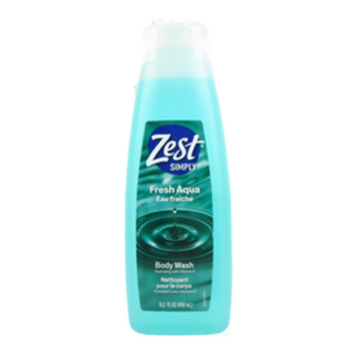 Zest Body Wash Fresh Aqua 15.2 Oz