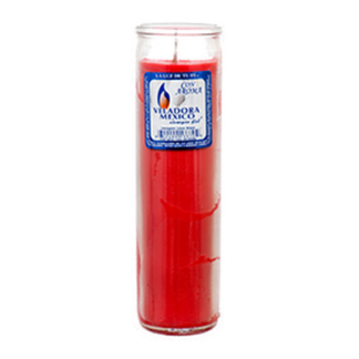 Veladora Religious Candle Red