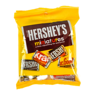 Hershey'S 4.8 Oz Peg Miniatures