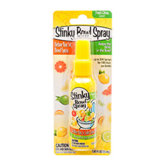 Stinky Bowl Spray Citrus Scent 1.85 Oz