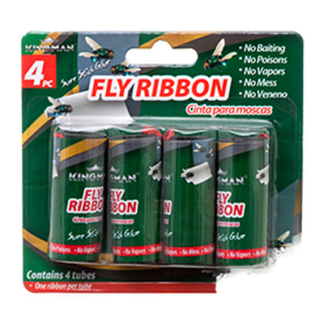 Kingman Fly Ribbon 4Pk W/Blister