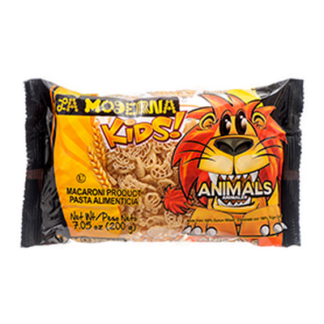 La Moderna Pasta 7 Oz Kids Animals