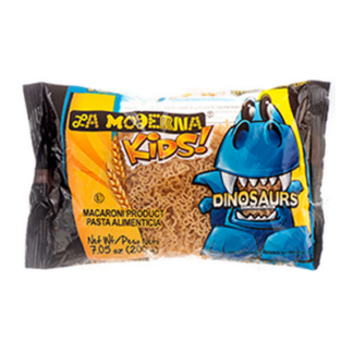 La Moderna Pasta 7 Oz Kids Dinosaurs
