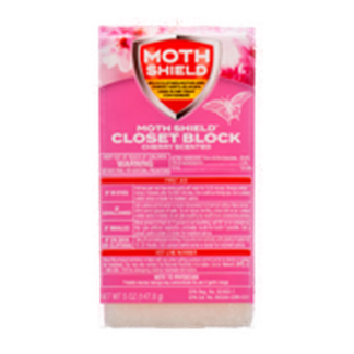 Moth Shield Closet Block Cherry Scented 5 Oz