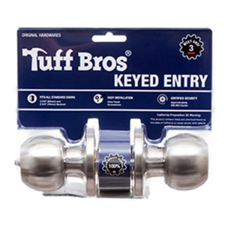 Lock Keyed Entry Knob "3 Grade" High Quality