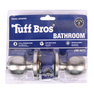 Lock Entry Knob "Indoor" Use - No Key "3 Grade" High Quality