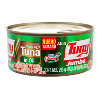 Tuny Jumbo Tuna In Oil 10.4 Oz