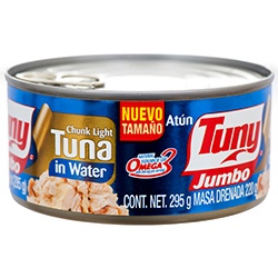 Tuny Jumbo Tuna In Water 10.4 Oz