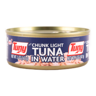 Tuny Jumbo Tuna In Water 5 Oz