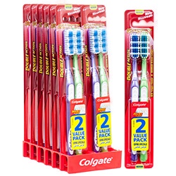 Colgate Toothbrush Double Action 2 Pc