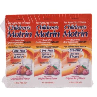 Childre'S Motrin 4Oz 3-Pack