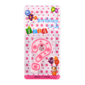 Birthday Candle Question Mark Asst Colors