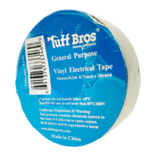 Electrical Tape Black 20 Yards