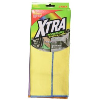 Xtra Microfiber Kitchen Cloth 2 Pk
