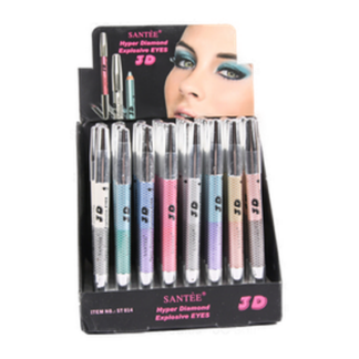 Eye Liner 3D Asst Color Disp Set