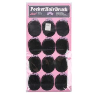 Pocket Hair Brush Black Color