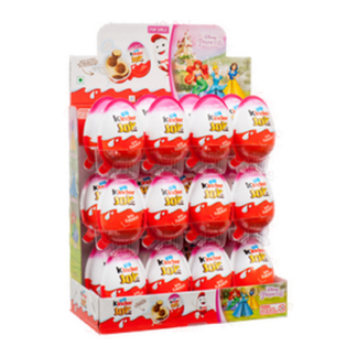 Kinder Joy Surprise Egg Girl 24 Ct