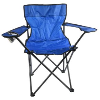 Folding Chair Blue W/ Case