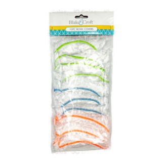 Plastic Bowl Cover 10Pc Asst Color