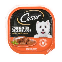 Cesar Dog Food Oven Roasted Chicken 3.5 Oz