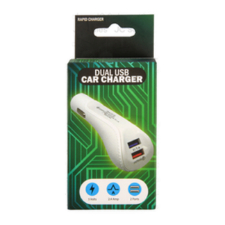 Dual Usb Quick Charge Car Charger