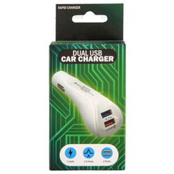 Dual Usb Quick Charge Car Charger