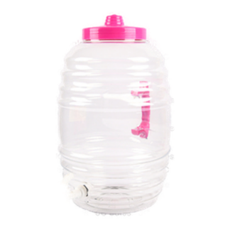 Plastic Vitrolero 5 Gal W/ Faucet & Handle