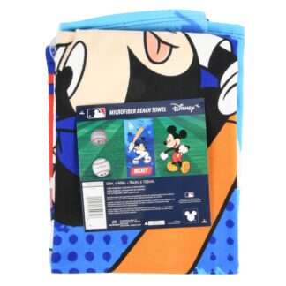 La Dodgers Mickey Beach Towel 30 X 60"