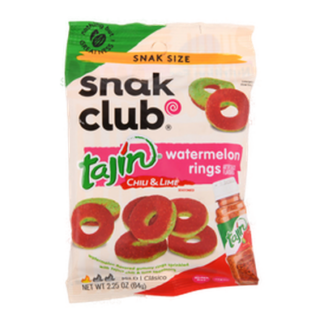 Snak Club Tajin Watermelon Rings 2.5 Oz