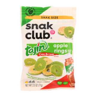Snak Club Tajin Apple Rings 2.5 Oz