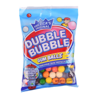Charms Bubble Asst Gumballs 5.0 Oz