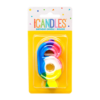 Unique #350-6/Numeric Candle 6