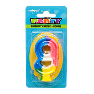 Unique #350-9/Numeric Candle 9