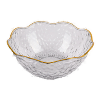 Plastic Crystal Like Bowl 10" X 4"