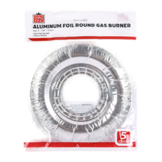 Table King Aluminum Stove Burner Cover Rd 5 Pk