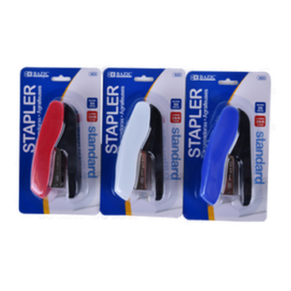Bazic Stapler 2 Tone Color W/Staples#623