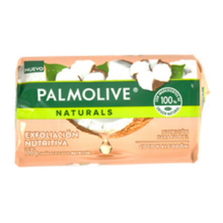Palmolive Nat Bar Soap Coco Y Algodon 120G