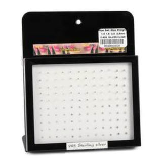 Nose Ring Clear #C-925