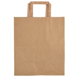 Paper Bag With Handle 12 X 7 X 14 In 150 Ct